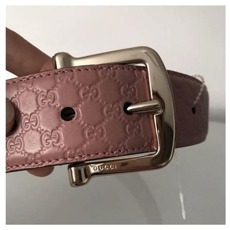 cintura gucci originale rosa|cinture Gucci donna firmate.